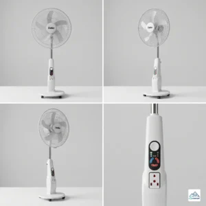 deko rechargeable fan rb4886