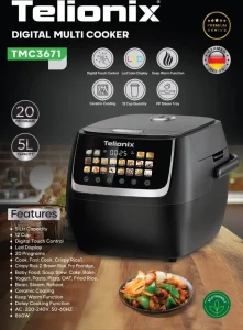 telionix digital multi cooker tmc 3671