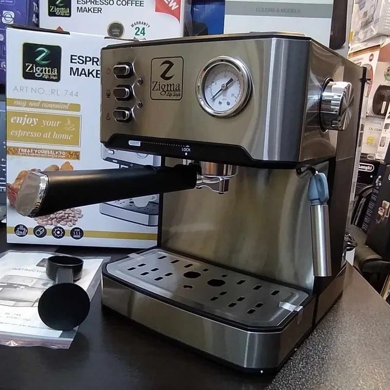 zigma espresso coffee maker rl 744 (4)