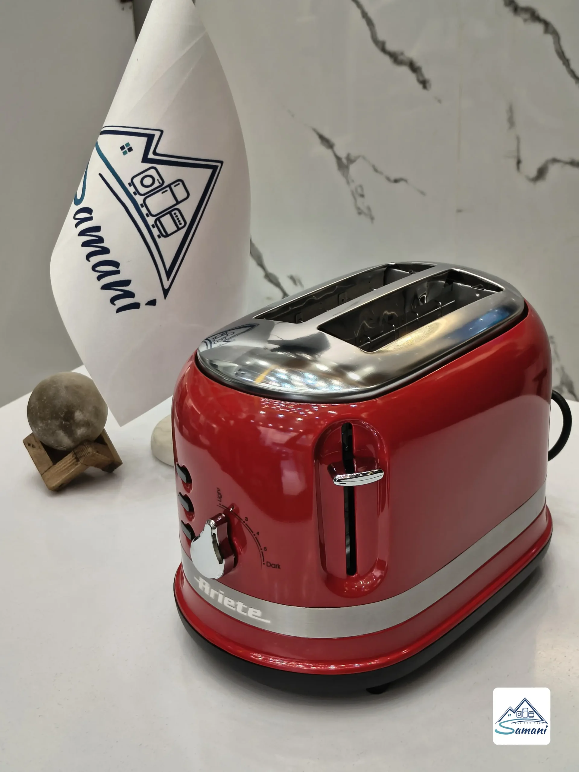 ariete toaster moderna 0149 red