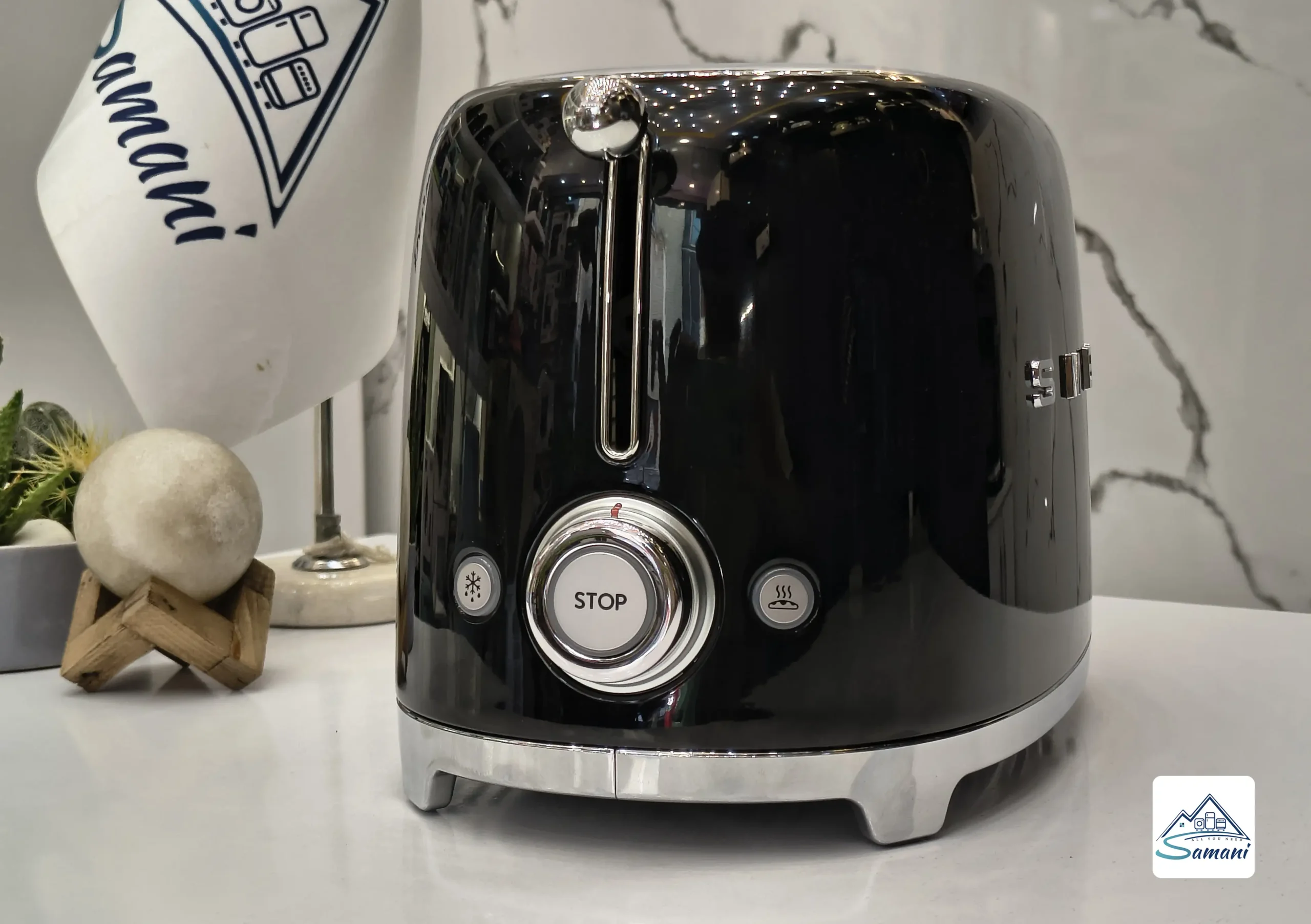 smeg toaster tsf01 black