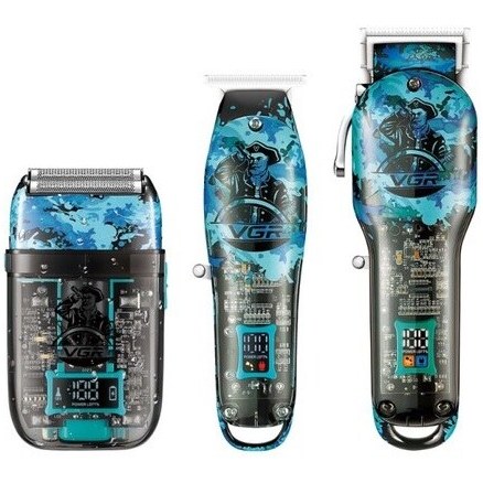 ست ۳ کاره ماشین اصلاح، خط‌زن و شیور وی جی آر مدل VGR V-645 (3 in 1 Grooming Kit)