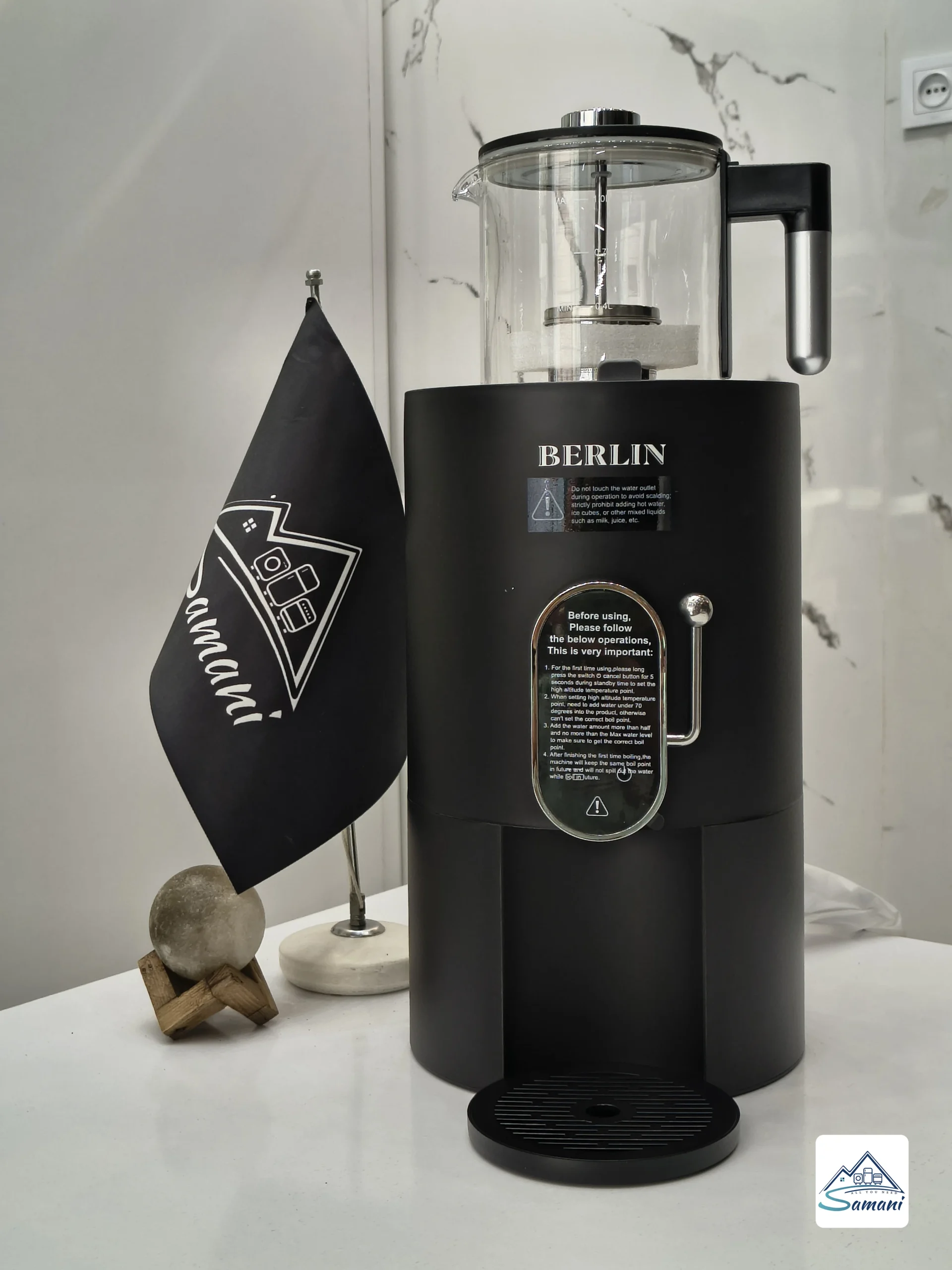 berlin be 1280 digital tea maker